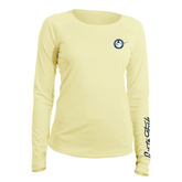 Classic Marlin Women's Long Sleeve UV Shirt, Yellow | Live to Fish